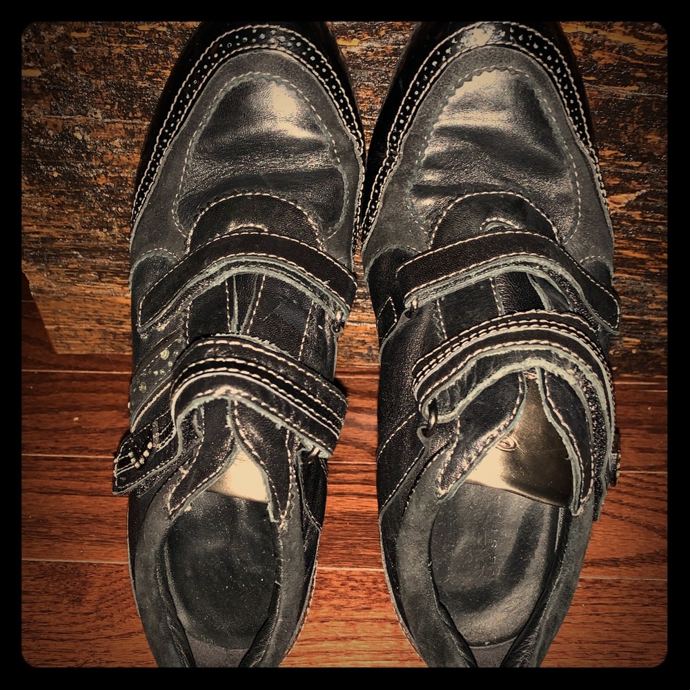 Geox platform sneakers